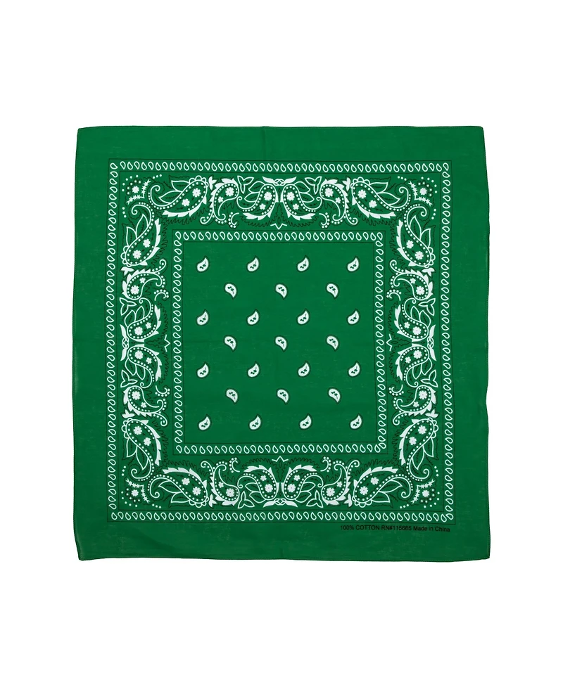 Bioworld Lightweight Multicolored 22"x22" 48-Pack Bandana Set