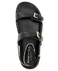 Kenneth Cole New York Women's Drinity Round Toe Flat Sandals