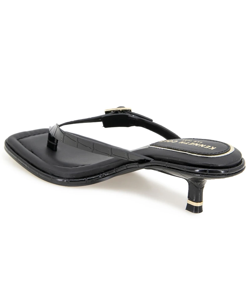 Kenneth Cole New York Women's Gillie Kitten Heel Sandals