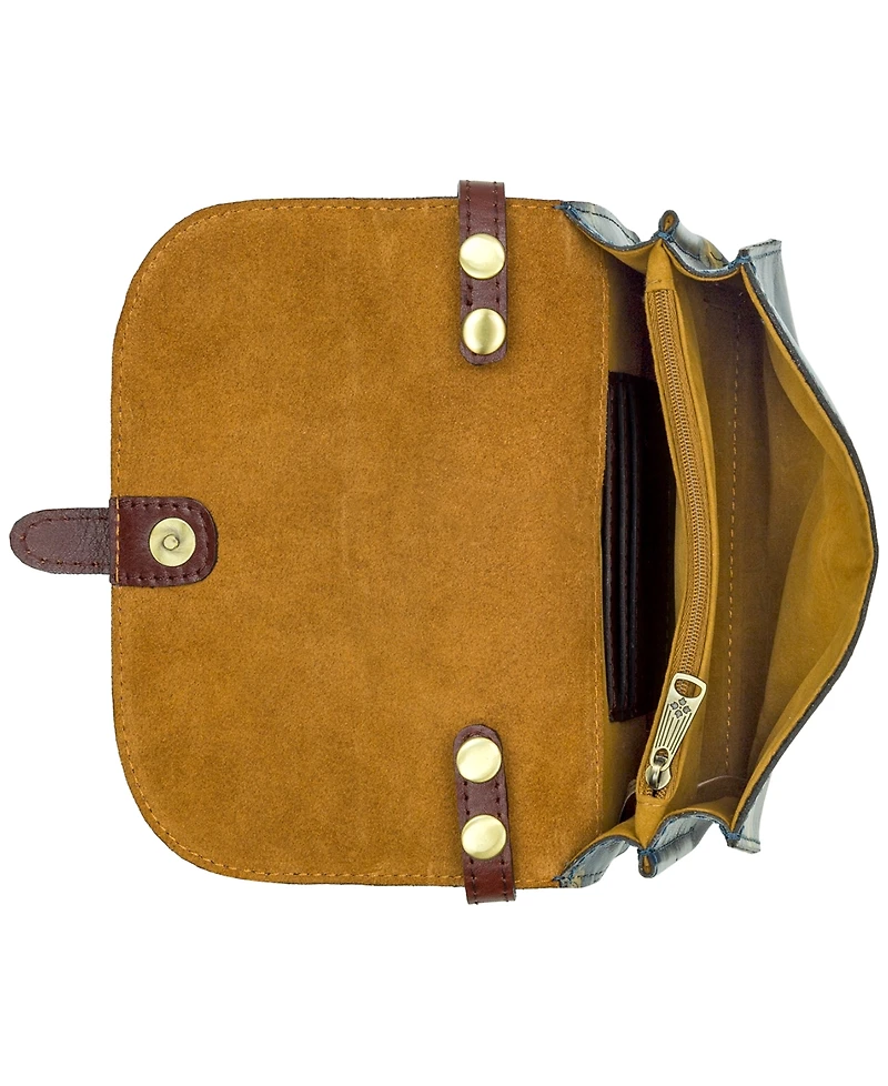 Patricia Nash Torri Small Leather Crossbody