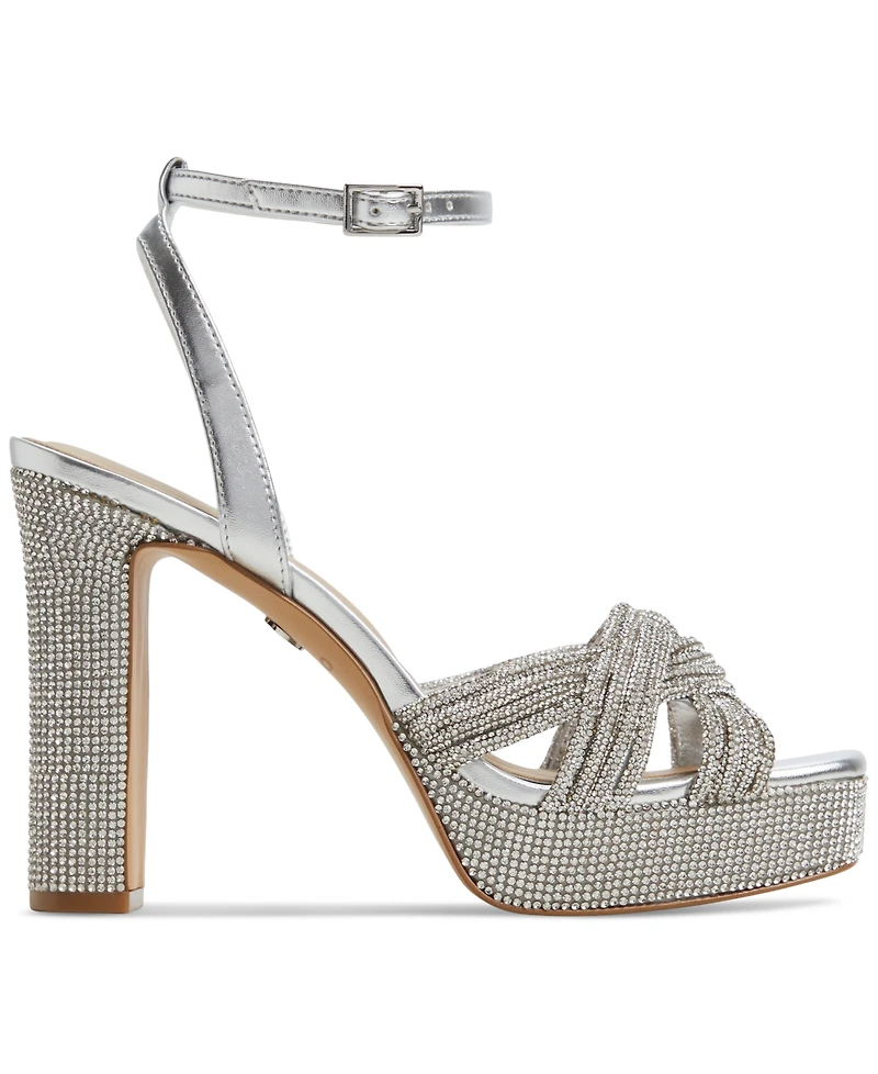Aldo Women's Shimma Rhinestone Platform Dress Sandals