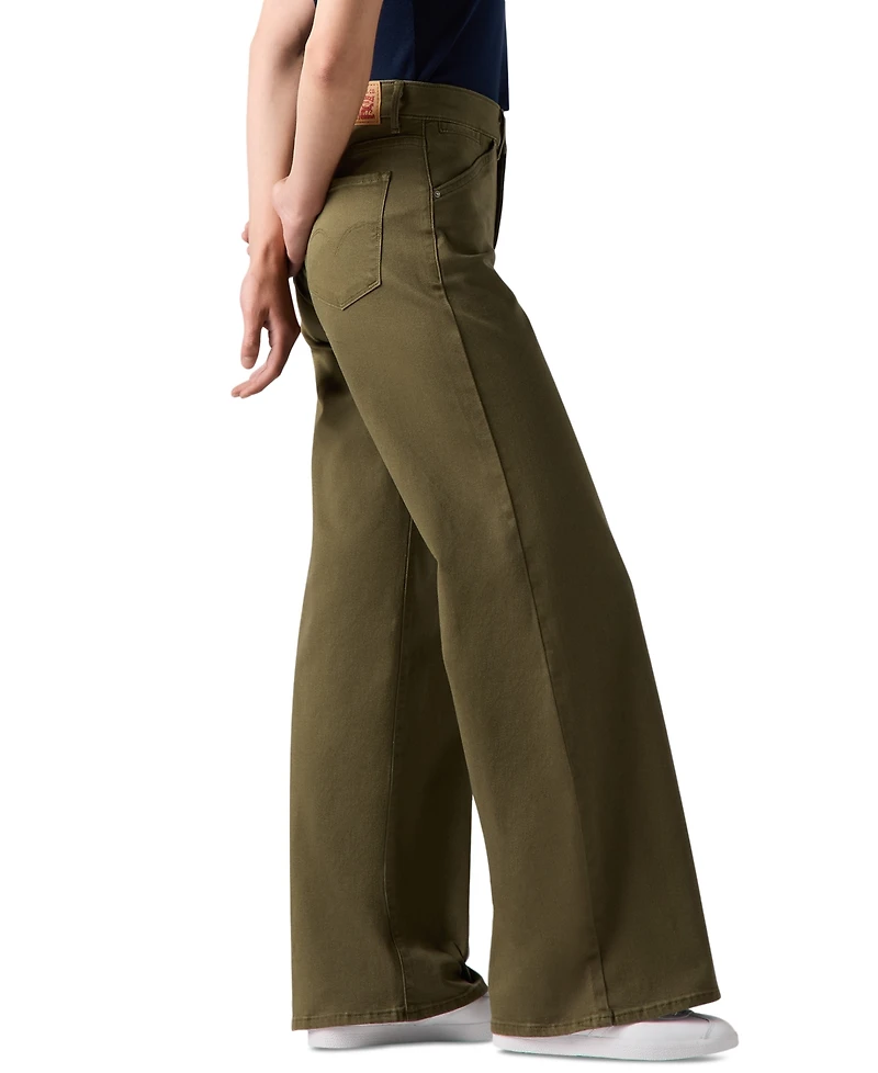 Levi's Women's 318 Shaping Stellar-Stretch Wide-Leg Jeans