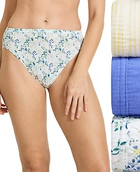 Jockey Elance French Cut 3 Pack Underwear 1485 1487, Extended Sizes