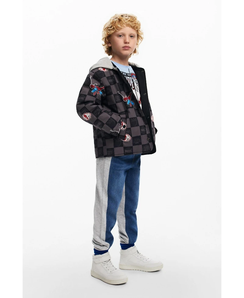 Desigual Boys Boys's Reversible Spiderman jacket