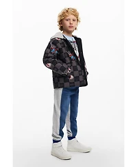 Desigual Boys Boys's Reversible Spiderman jacket