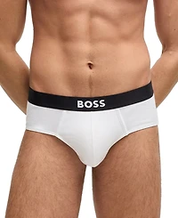 Hugo Boss Men's 3-Pack One Hip Briefs