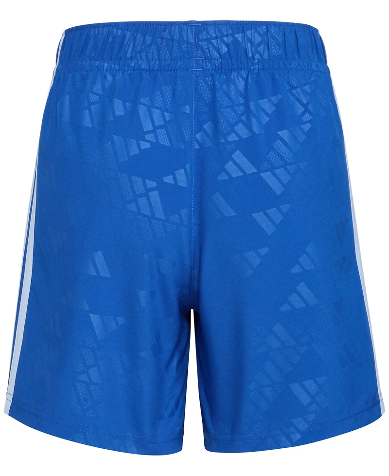 adidas Big Boys Debossed Print Legacy Pull-On Shorts