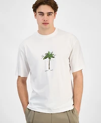 Hugo by Hugo Boss Men's Duwom Relaxed-Fit Graphic T-Shirt