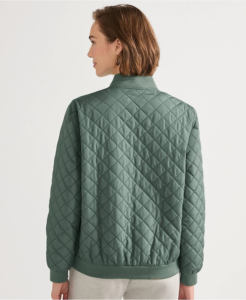 Lands' End Women's FeatherFree Insulated Bomber Jacket
