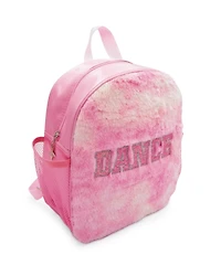 Capezio Girls Faux Fur Dance Backpack
