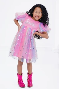 Barbie Toddler Girls Tulle Dress