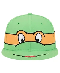 New Era Men's Green Teenage Mutant Ninja Turtles Michelangelo 9Fifty Snapback Hat