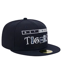 New Era Men's Navy Detroit Tigers Ransom 59FIFTY Fitted Hat