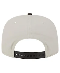 New Era Men's Stone/Brown Cleveland Browns Athletic Golfer Snapback Hat