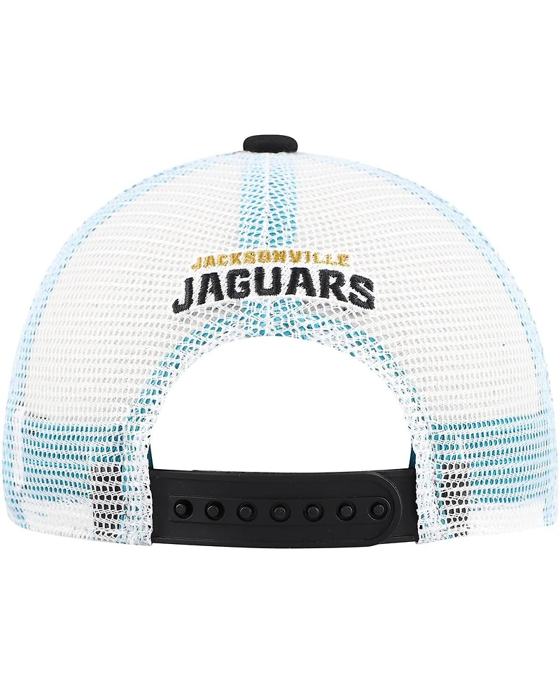 Outerstuff Preschool Black Jacksonville Jaguars Core Lockup Trucker Adjustable hat