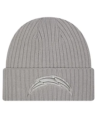 New Era Big Boys and Girls Gray Los Angeles Chargers Color Pack Cuffed Knit Hat