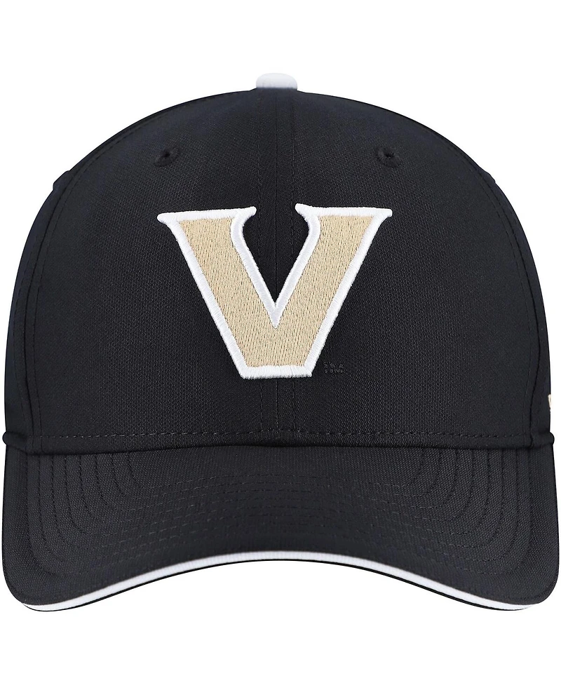 Nike Men's Black Vanderbilt Commodores Rise Performance Flex Hat