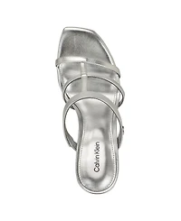 Calvin Klein Women's Hiledy Caged Slip-On Stiletto Sandals