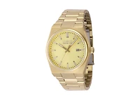 Invicta Men's Speedway Quartz 3 Hand Gold Dial Watch