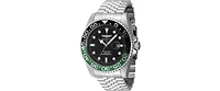 Invicta Men's 48387 Pro Diver Quartz 3 Hand Black Dial Watch