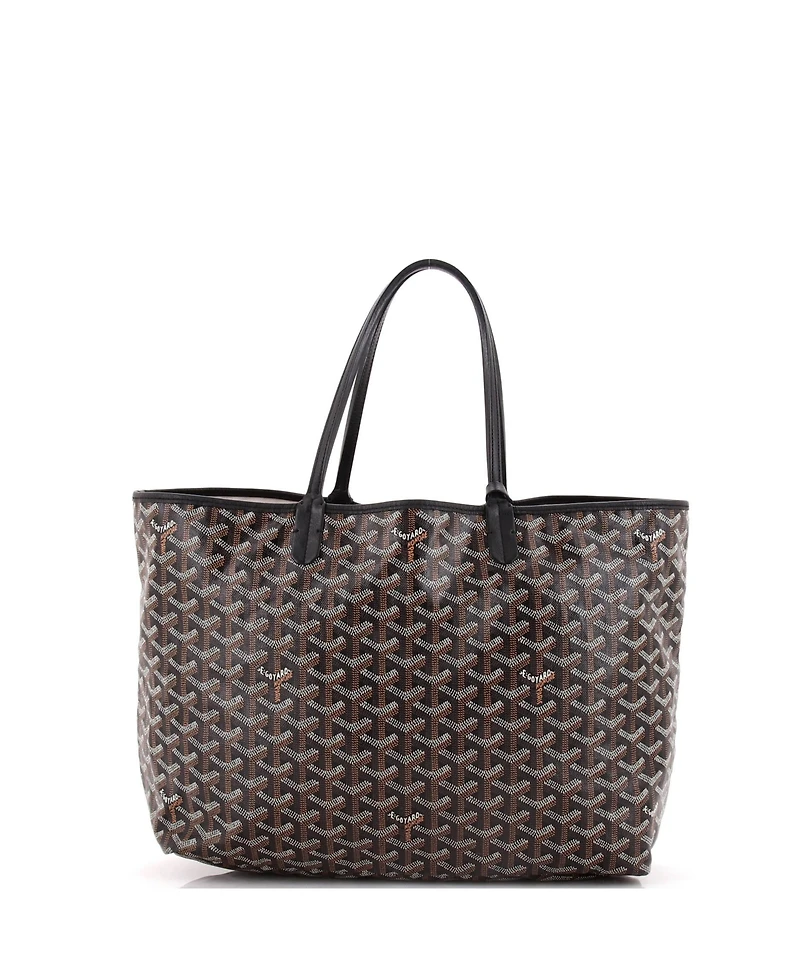 Pre-Owned Goyard Pm Saint Louis Tote Claire Voie Coated Canvas
