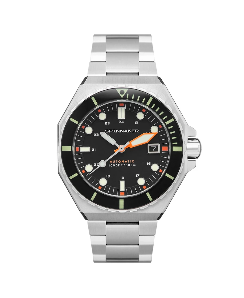 Spinnaker Men's Dumas Automatic Solid Stainless Steel Bracelet Watch