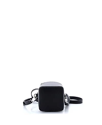Pre-Owned Salvatore Ferragamo Micro Gancicni Top Handle Vanity Case Leather