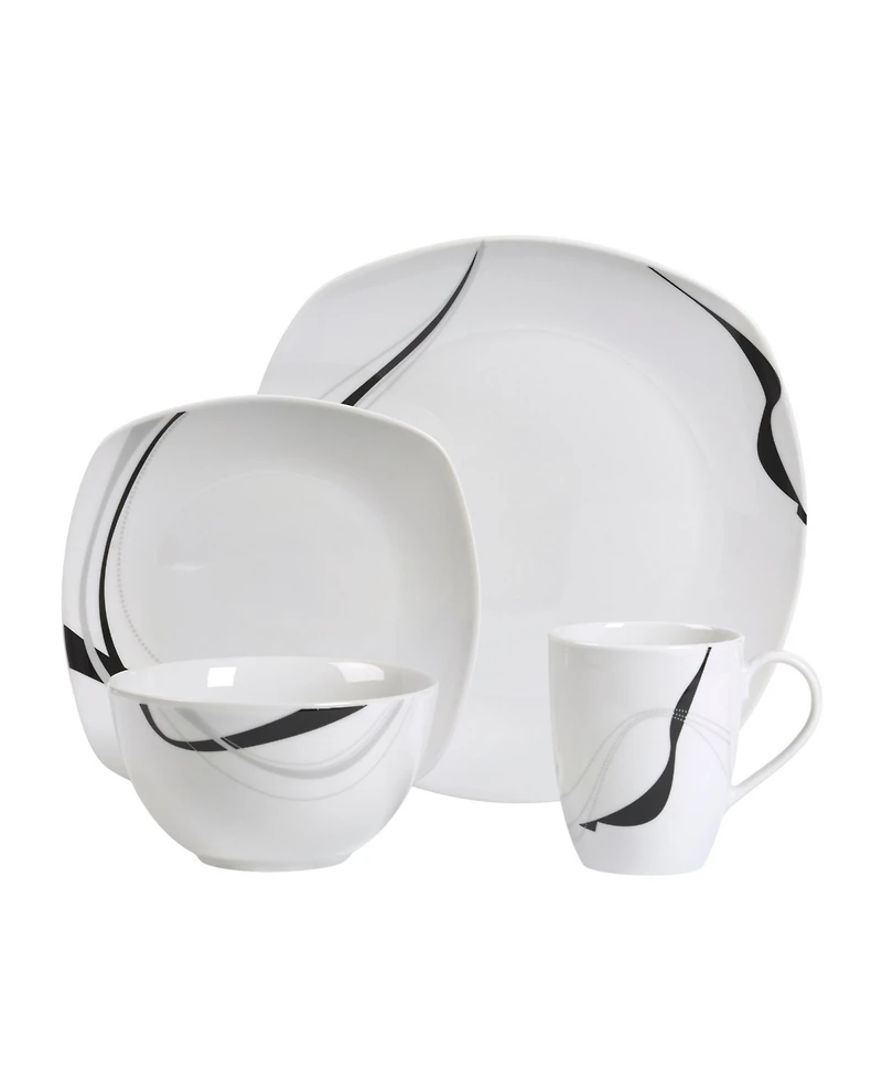 Tabletops Unlimited Carnival 16 Pc. Dinnerware Set, Service for 4