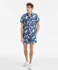 Original Penguin Mens Tropical Shirt Shorts