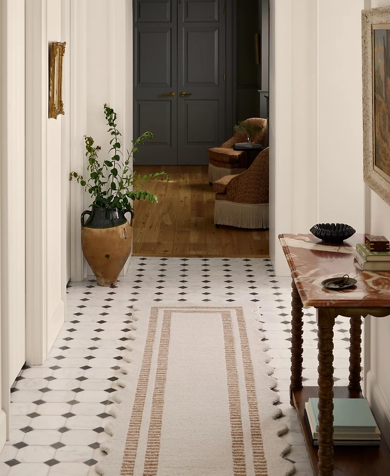 Chris Loves Julia Scottie Sco-01 2'x5' Runner Area Rug