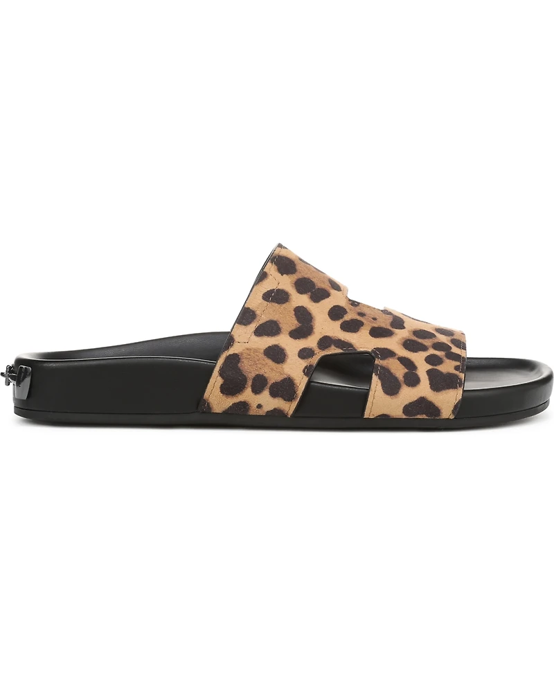 Franco Sarto Women's Britt Open Toe Slide Sandals
