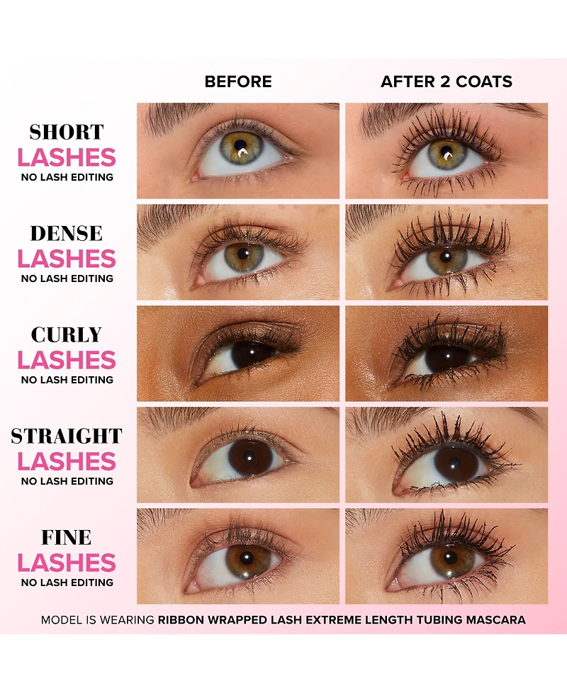 Too Faced Ribbon Wrapped Lash Tubing Mascara
