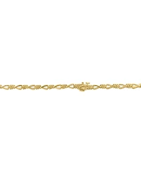 Effy Sapphire (6-3/4 ct. t.w.) & Diamond (2-1/10 ct. t.w.) Graduated Halo 18" Collar Necklace in 14k Gold