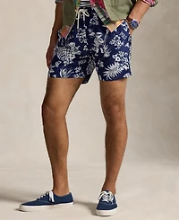 Polo Ralph Lauren Men's 5.75-Inch Traveler Bear Swim Trunks