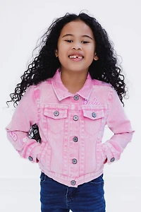 Barbie Girls Pink Denim Jacket