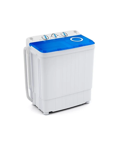 17.6 lbs Portable Washing Machine with Drain Pump