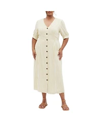 Plus Charli Stripe Dress