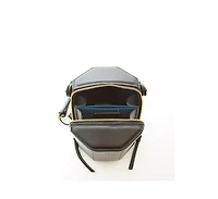 Susu Black Purse Leather Bucket Bag Small Crossbody Purse Women's Handbag