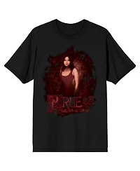 Charmed Men's Prue Halliwell Adult Black Short Sleeve Tee-3XL