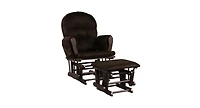 Baby Nursery Relax Rocker Rocking Chair Glider and Ottoman Set