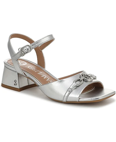 Sam and Libby Women's Lilah Block Heel Dress Sandals