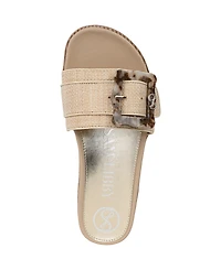 Sam and Libby Women's Andi2 Buckle Platform Footbed Sandals