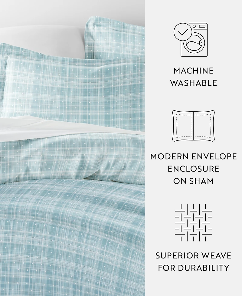 ienjoy Home Elegant Designs Patterned Duvet Cover Set, King/California King