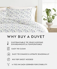 ienjoy Home Tranquil Sleep Patterned Duvet Cover Set