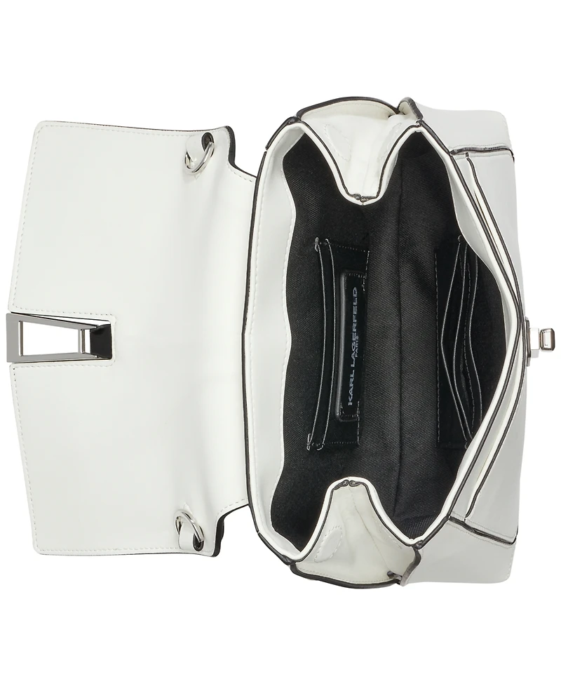 Karl Lagerfeld Paris Mercerie Leather Crossbody
