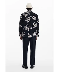 Desigual Men's Utility shirt with flowers