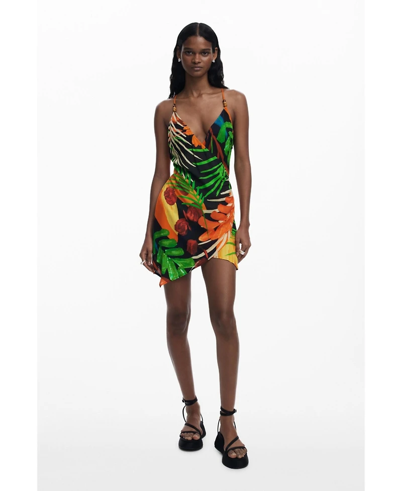 Desigual Women's Tropical short dress