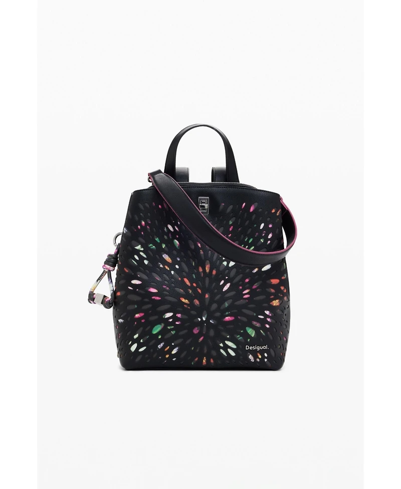 Desigual Women's Mini perforated backpack