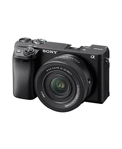 Sony Alpha a6400 Aps-c Mirrorless Interchangeable-Lens Camera with 16-50mm M2 Lens