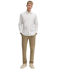 Boss by Hugo Men's Cotton Dobby Regular-Fit Shirt
